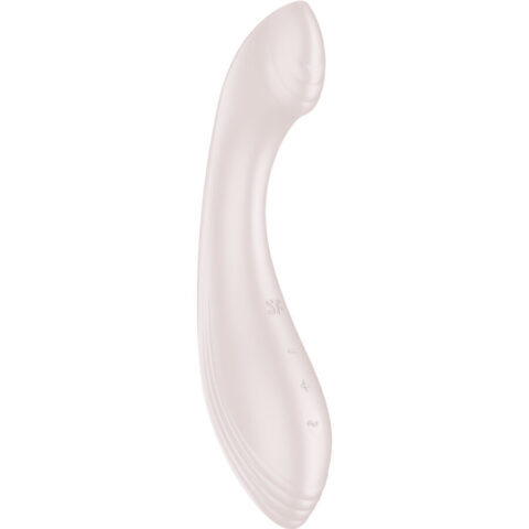 Stimulateur vibrateur g-force g-spot beige — SATISFYER