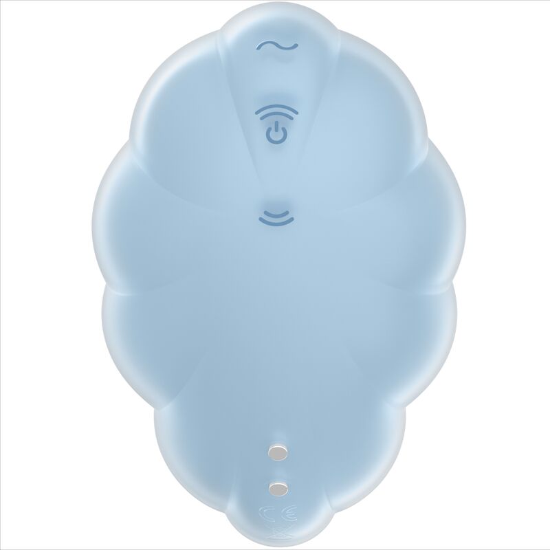 Vibrateur cloud dancer bleu AIR pulse — SATISFYER, vue 3