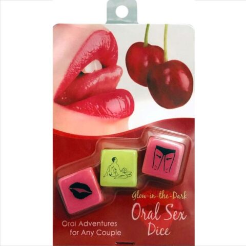 JEU de dés de sexe oral avec glow IN THE dark — KHEPER GAMES
