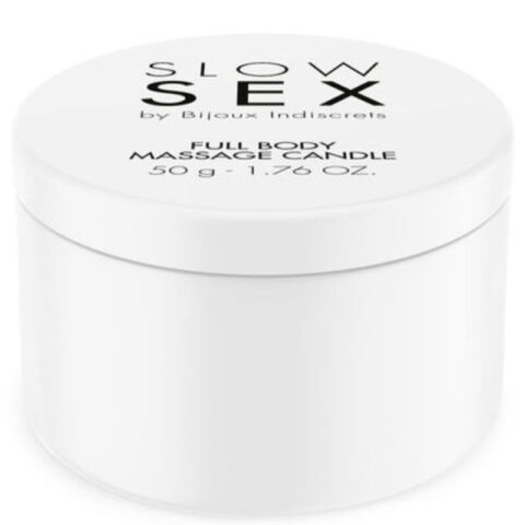 Slow SEX bougie de massage corps 50 G — BIJOUX INDISCRETS
