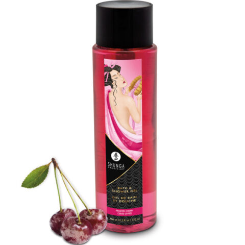 Gel bain & douche cerise givrée 370 ML