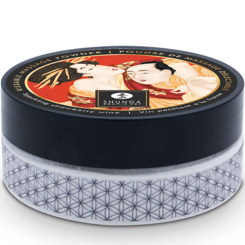 KIT de poudre de massage comestible à la fraise — SHUNGA, vue 3
