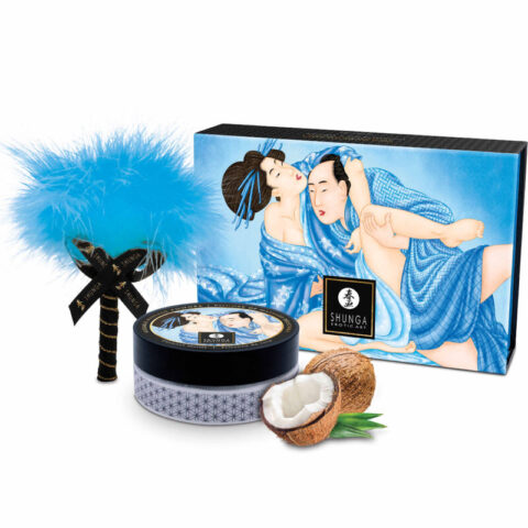 KIT de poudre de massage comestible à la noix de coco