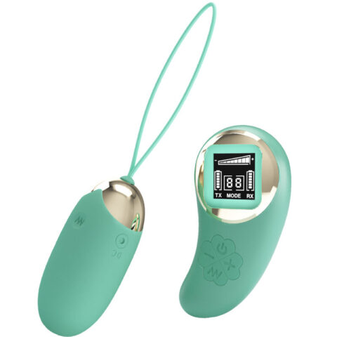 Mine doeufs vibrants télécommande verte — PRETTY LOVE