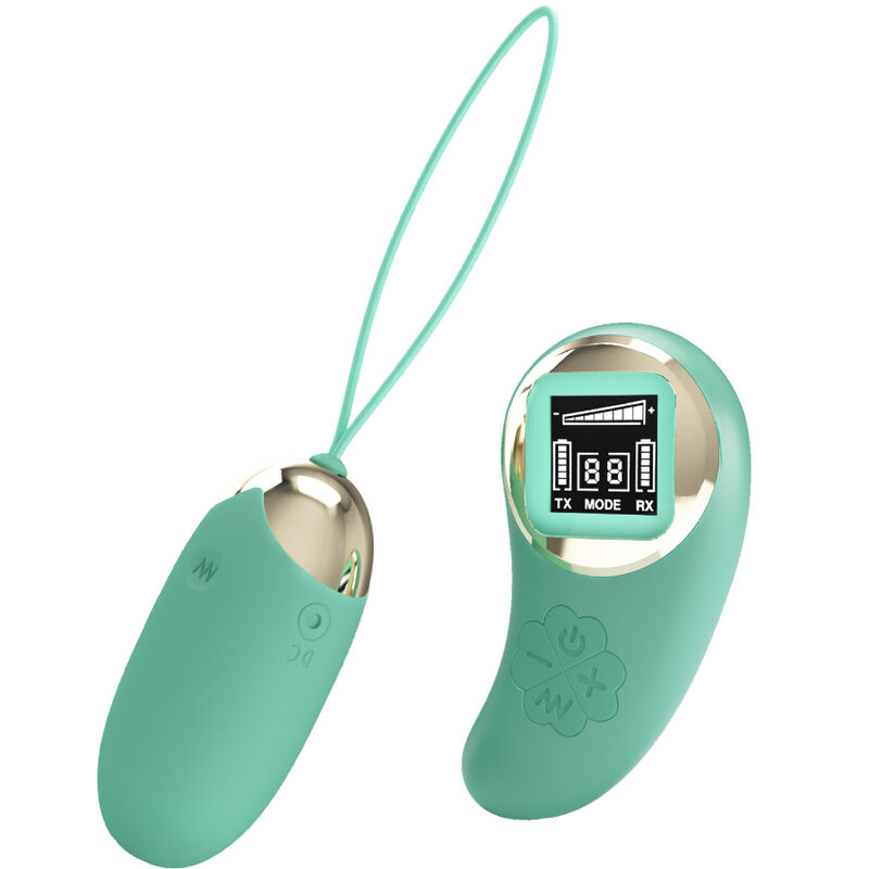 Mine doeufs vibrants télécommande verte — PRETTY LOVE
