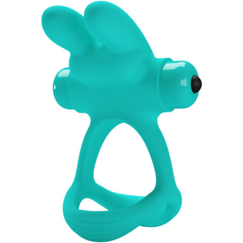 Anneau vibrateur lapin vert dante — PRETTY LOVE