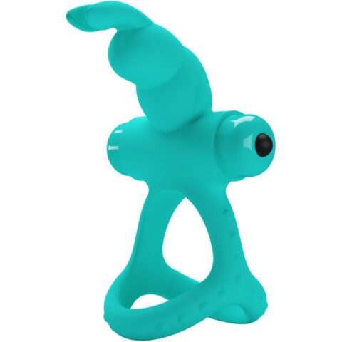 Anneau vibrateur lapin vert figgy — PRETTY LOVE