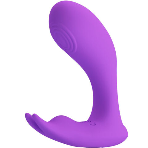 Télécommande à vibration et pulsation idabelle violet — PRETTY LOVE
