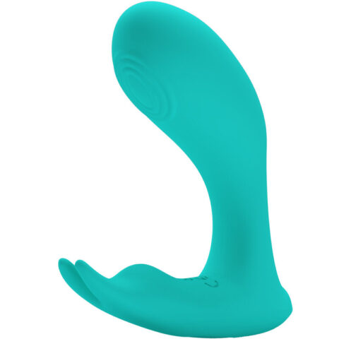 Télécommande à vibration et pulsation idabelle bleu — PRETTY LOVE