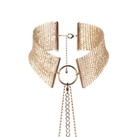 Désir métallique collier métallisé doré — BIJOUX INDISCRETS