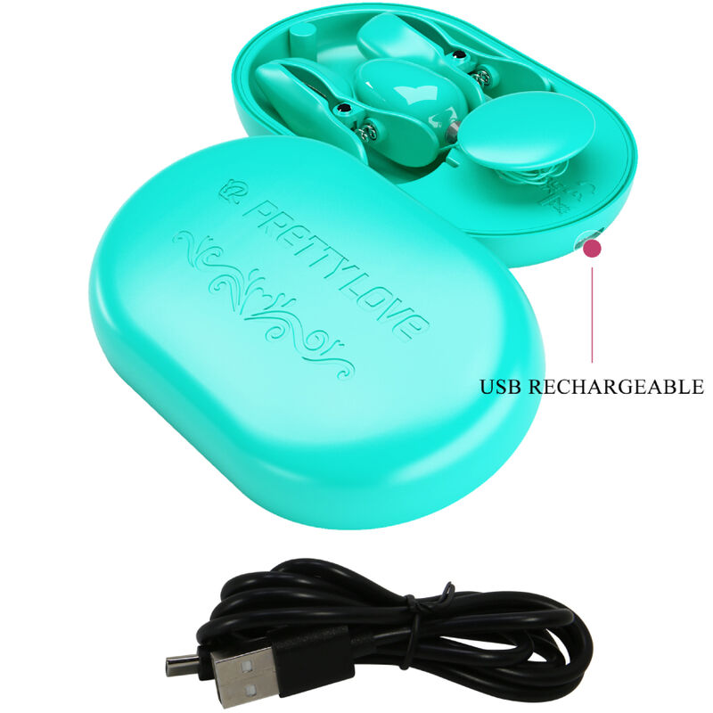 Boite surprise pince a electro stimulation bleue — PRETTY LOVE, vue 6