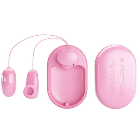 Magic BOX balle vibrante & stimulateur rose — PRETTY LOVE