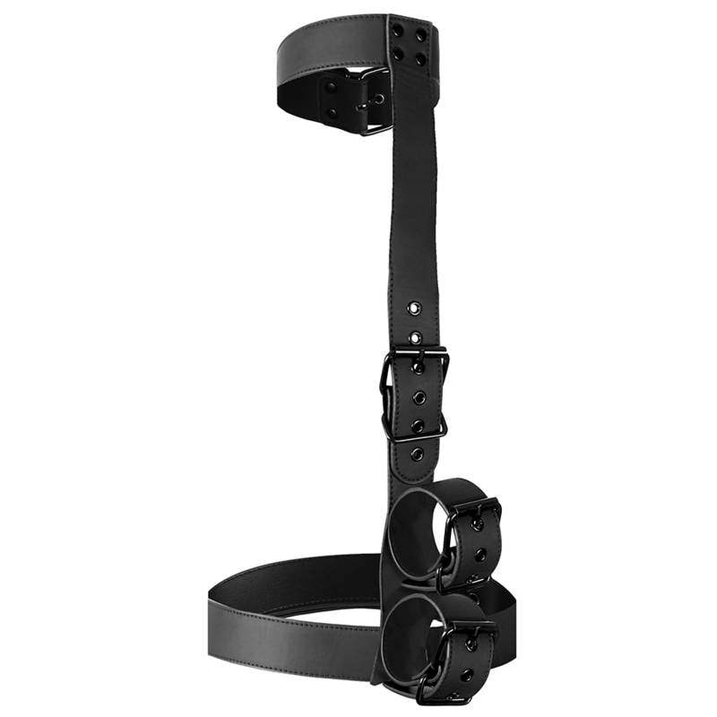 Ensemble de retenue corps COL et poignets — FETISH SUBMISSIVE BONDAGE, vue 5