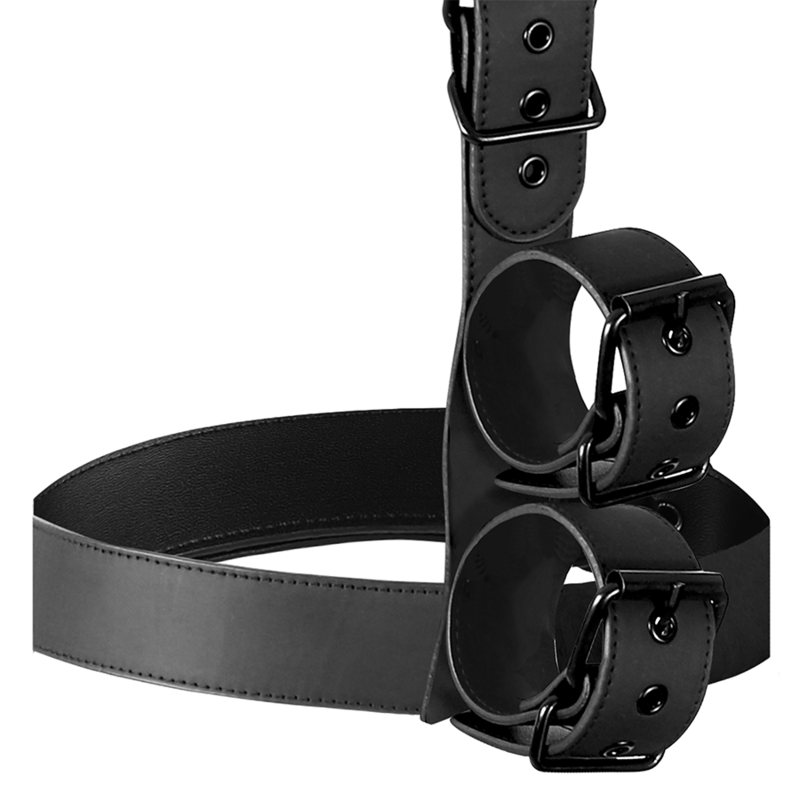Ensemble de retenue corps COL et poignets — FETISH SUBMISSIVE BONDAGE, vue 7
