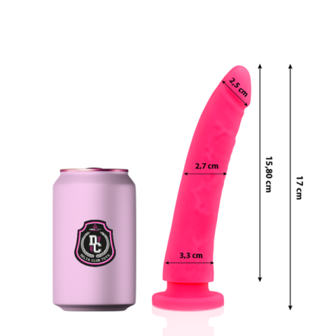 Toys gode médical silicone rose 17 CM -O- 3 CM — DELTA CLUB