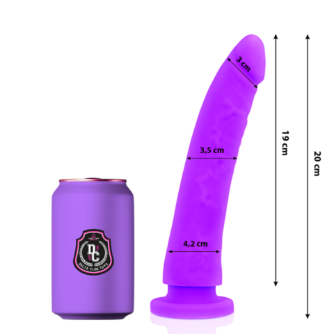 Toys gode médical lilas silicone 20 CM -O- 4 CM — DELTA CLUB