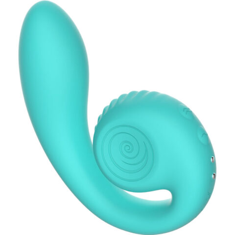 Stimulateur double gizi turquoise — SNAIL VIBE