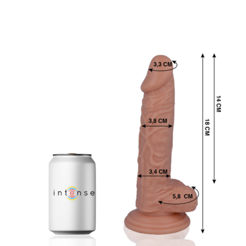 MR intense - 11 pénis réaliste 18 CM -O- 3.8 CM — MR. INTENSE