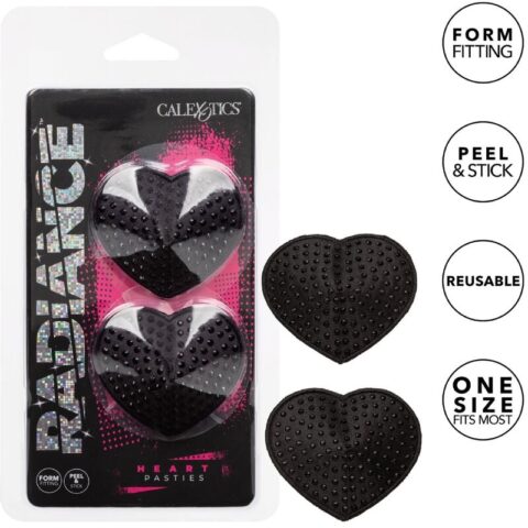 Radiance boucliers-malins bijou en forme de coeur — CALEXOTICS