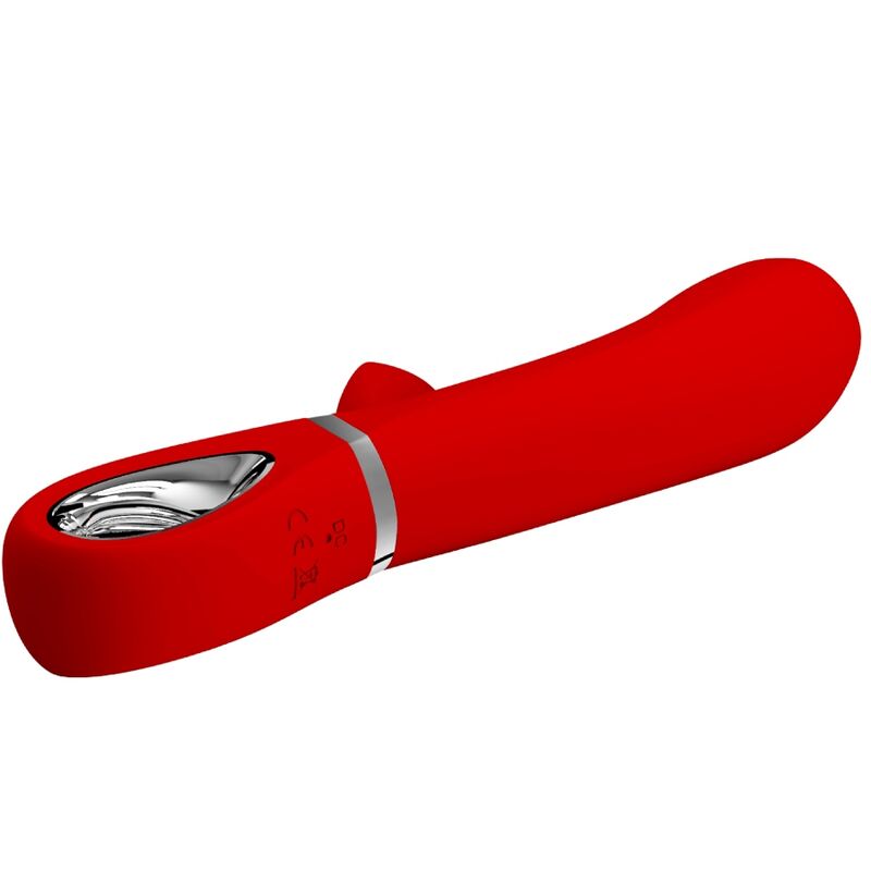 Vibrateur multifonction g-spot thomas rouge — PRETTY LOVE, vue 3