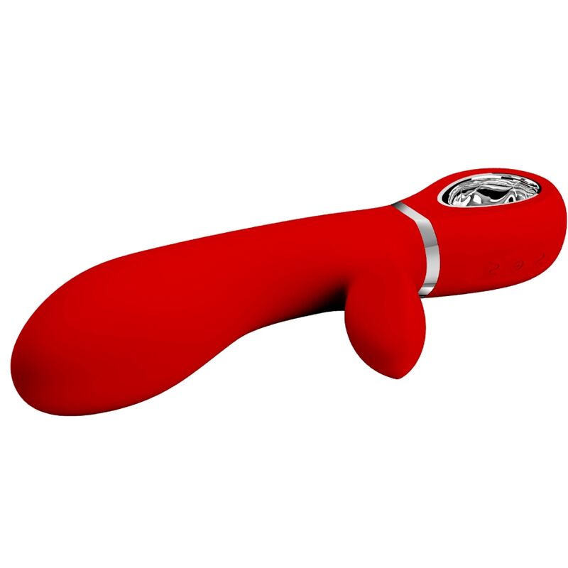 Vibrateur multifonction g-spot thomas rouge — PRETTY LOVE, vue 4