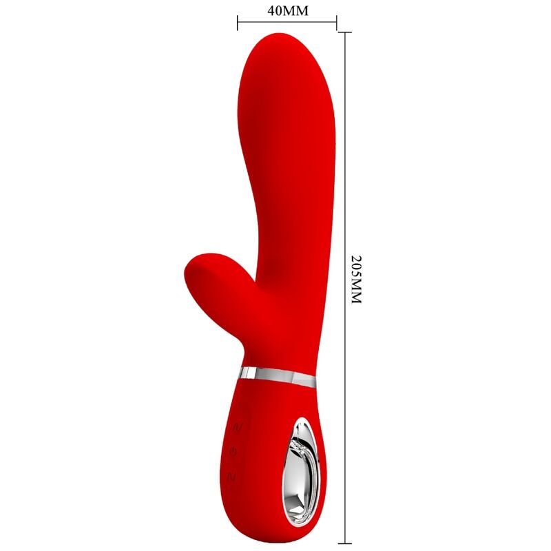 Vibrateur multifonction g-spot thomas rouge — PRETTY LOVE, vue 5
