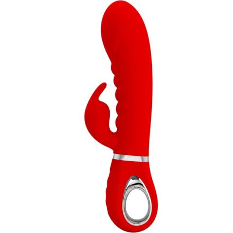 Vibrateur multifonction g-spot prescott rouge — PRETTY LOVE