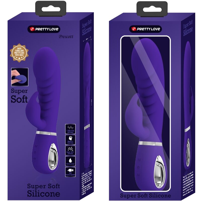 Vibrateur multifonction g-spot prescott violet — PRETTY LOVE, vue 9