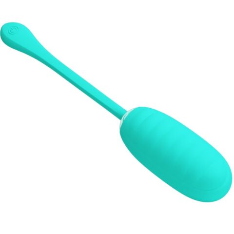 Oeuf vibrant rechargeable kirk aqua vert — PRETTY LOVE