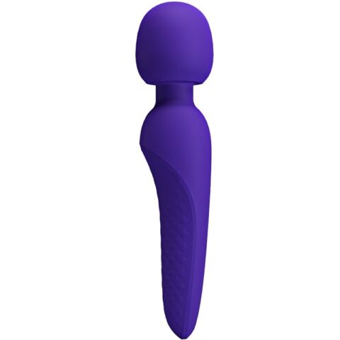 Masseur meredith 12 modes de vibration violet — PRETTY LOVE