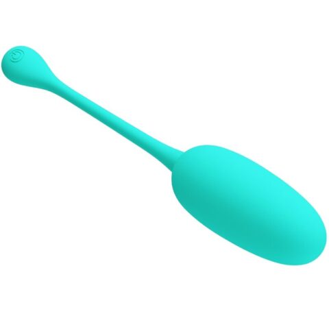 Oeuf vibrant rechargeable knucker vert deau — PRETTY LOVE