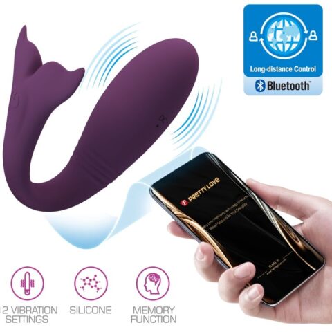 Télécommande jayleen vibrator APP violet — PRETTY LOVE
