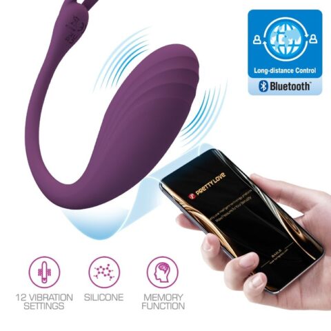 Télécommande catalina vibrator APP violet — PRETTY LOVE