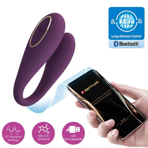 August vibrateur double plaisir global distance — PRETTY LOVE