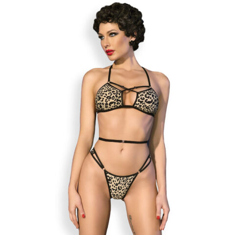 Bikini léopard S/M