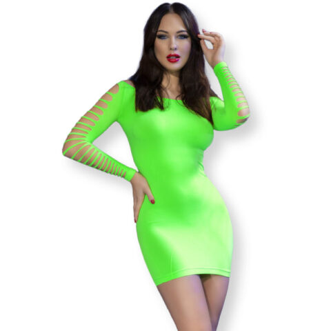 Robe CR 4617 verte S/M — CHILIROSE