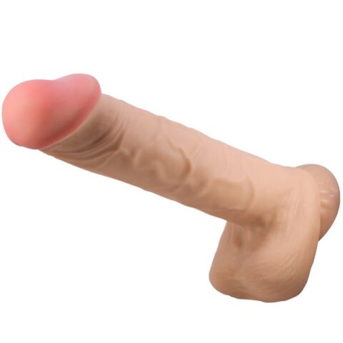 Série sliding skin gode réaliste avec ventouse sliding skin flesh 26 CM — PRETTY LOVE