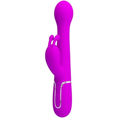 Vibrateur dejon rabbit 3 en 1 multifonction violet — PRETTY LOVE