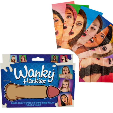 Wanky hankies 7 mouchoirs extra larges pour femmes — SPENCER & FLEETWOOD