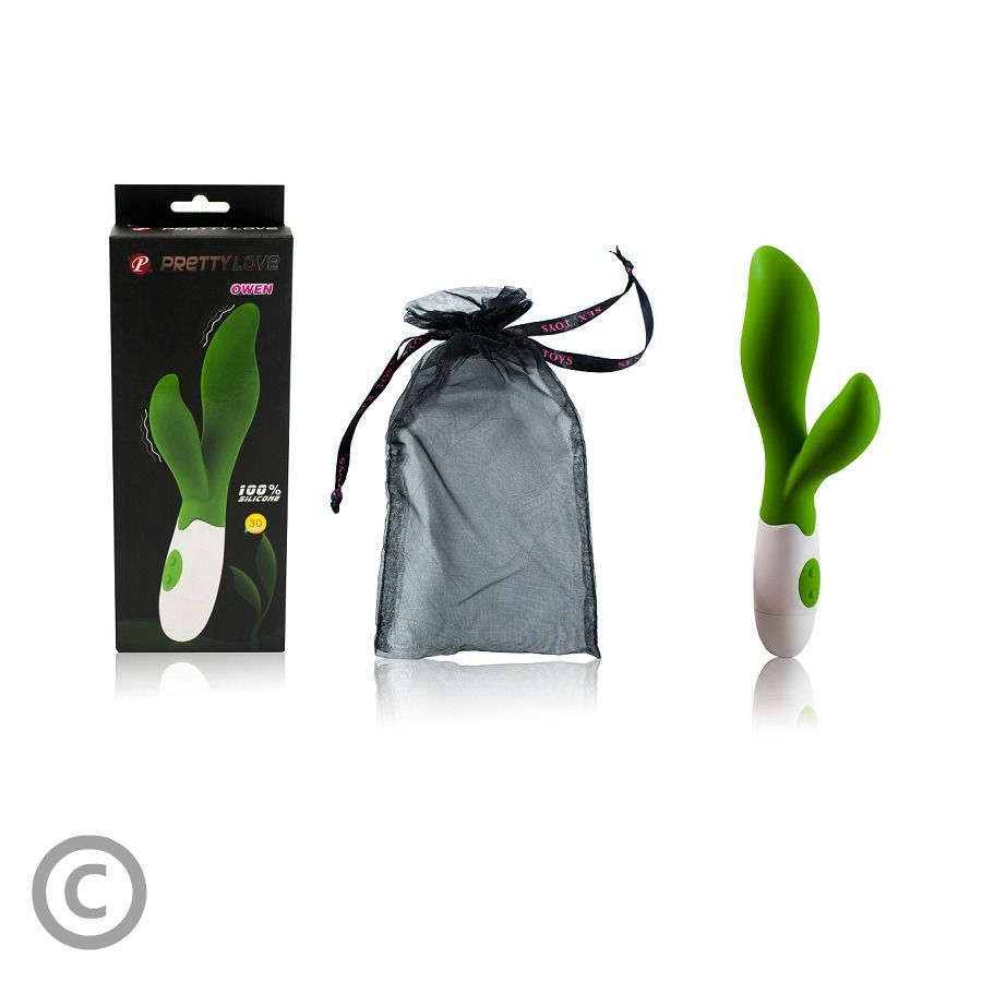 Flirtation vibrateur owen vert — PRETTY LOVE, vue 3