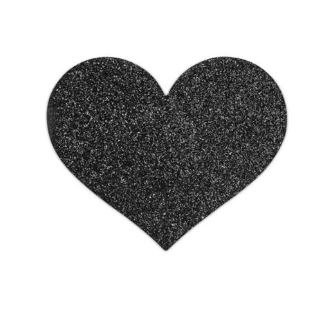 Flash coeur noir coupes de tamelon — BIJOUX INDISCRETS