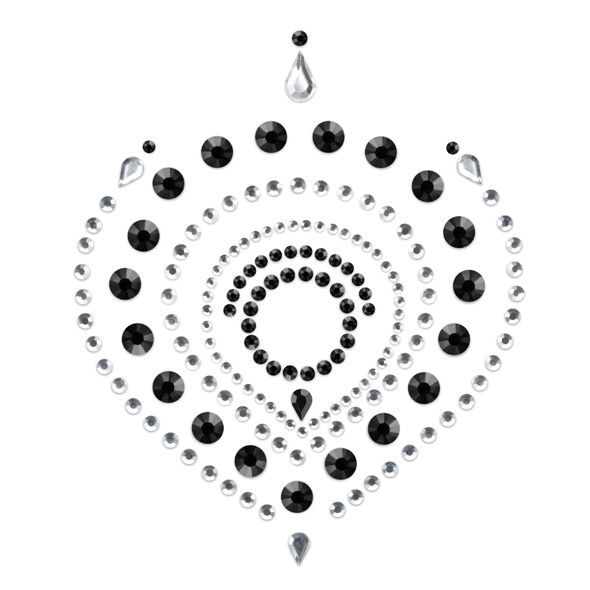 Flamboyant noir & argent — BIJOUX INDISCRETS