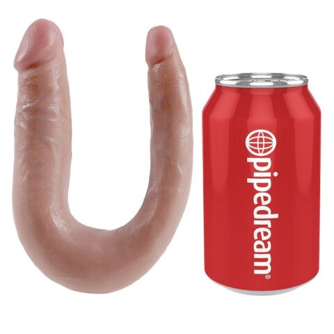 Gode double pénétration 12.7 CM naturel — KING COCK