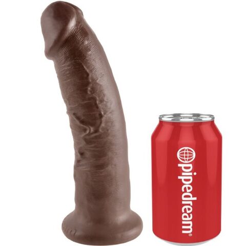 9 Gode marron 22.9 CM — KING COCK