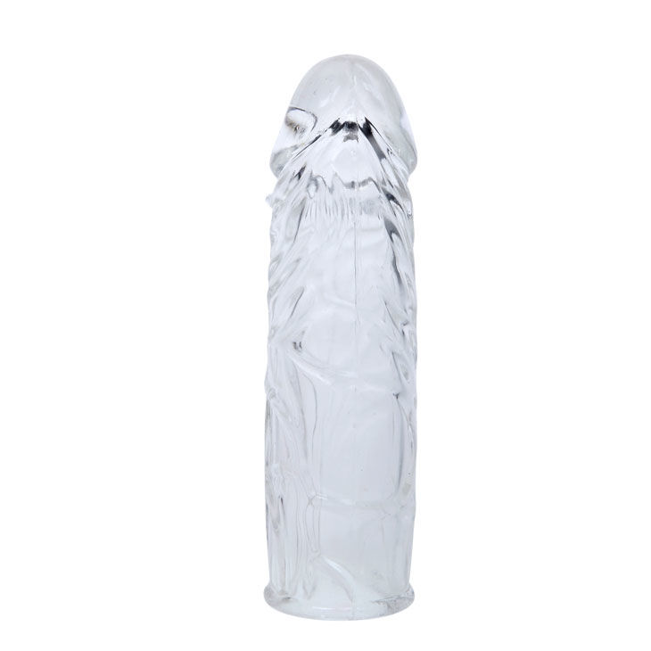 Housse de pénis en silicone stimulante rose 13 CM — BAILE, vue 4