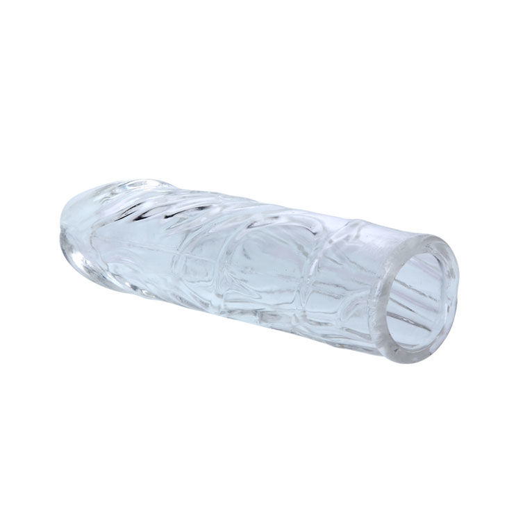 Housse de pénis en silicone stimulante rose 13 CM — BAILE, vue 5