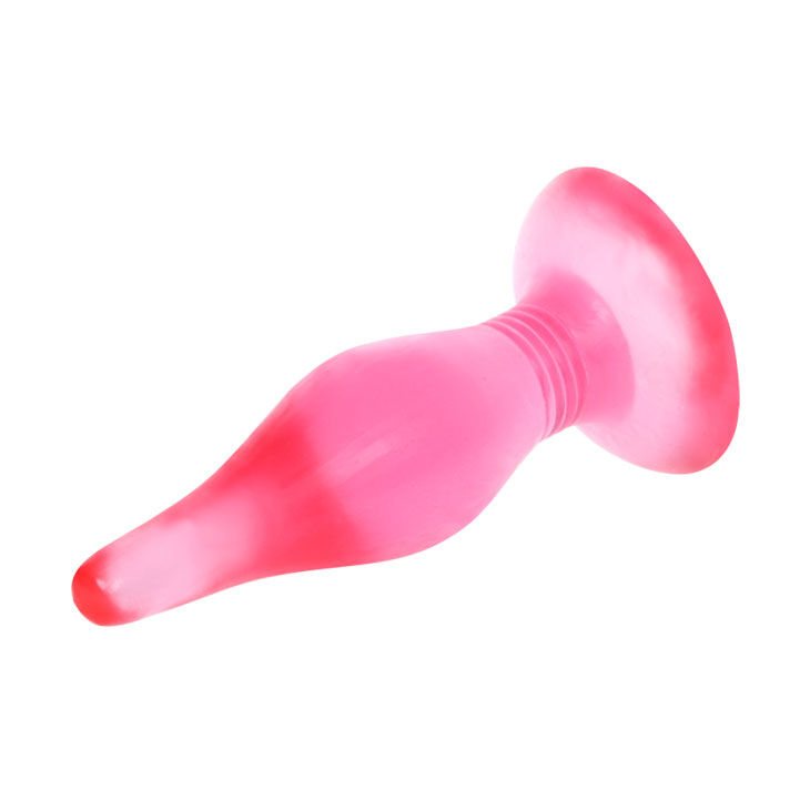 Plug anal soft touch lilas 14.2 CM — BAILE, vue 3