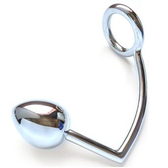 Anneau avec crochet anal 50MM — METAL HARD