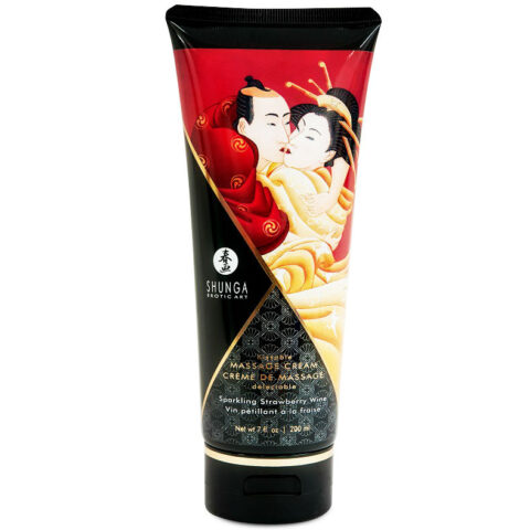 Crème de massage fraise et cava 200 ML