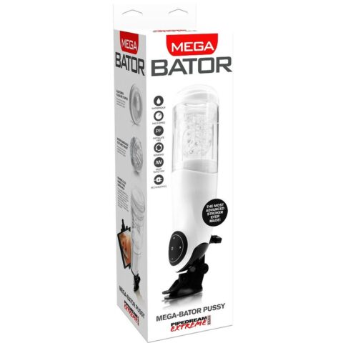 PDX mega bator USB masturbateur MLE vagin blanc — EXTREME TOYZ